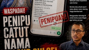 Waspada! Penipu Catut Nama Wagub Sulsel, Gunakan Foto hingga Voice Note AI