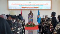Buka Muscab Lima Daerah, Bupati Andi Utta Disematkan Jaket FKPPI