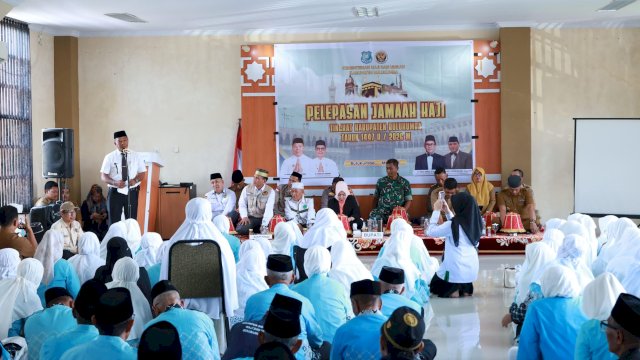 Bupati Andi Utta Pesan Jemaah Haji Bulukumba Saling Menolong dan Jaga Kebersamaan