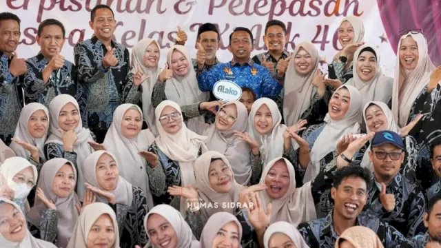 Bupati Sidrap Salami Siswa, Haru Warnai Perpisahan SMPN 1 Watang Pulu 🎓