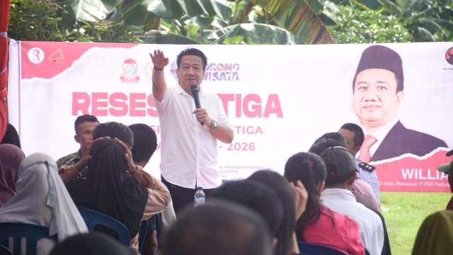 Reses di Tallo, William Serap Keluhan Warga Soal Banjir hingga Air Bersih