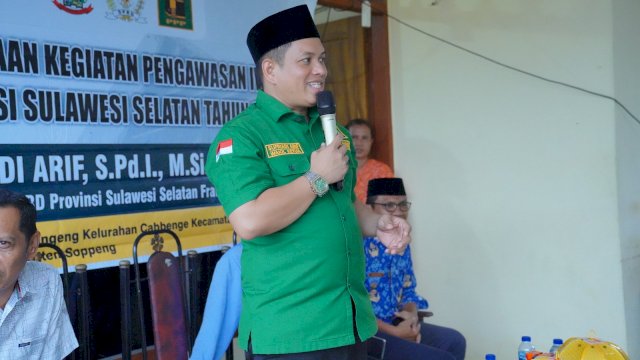 Tinjau Proyek Jalan di Perbatasan Soppeng&ndash;Wajo, Legislator Pastikan Pengawasan APBD 2026 Berjalan Optimal