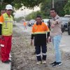 Sultan Tajang Tinjau Proyek Jalan Multiyears di Wajo, Tekankan Pengawasan Ketat APBD