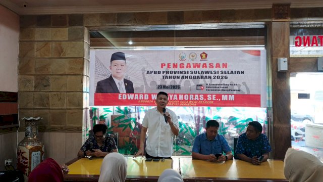 Edward Wijayahoras Gelar Pengawasan APBD 2026, Soroti Sarana Pendidikan