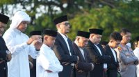 Munafri&ndash;Aliyah Salat Idul Adha Bersama Ribuan Warga di Karebosi, Serukan Kepedulian Sosial