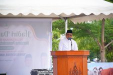 Wakil Bupati Luwu Salat Idul Adha Bersama Warga Walenrang, Serukan Kepedulian Sosial