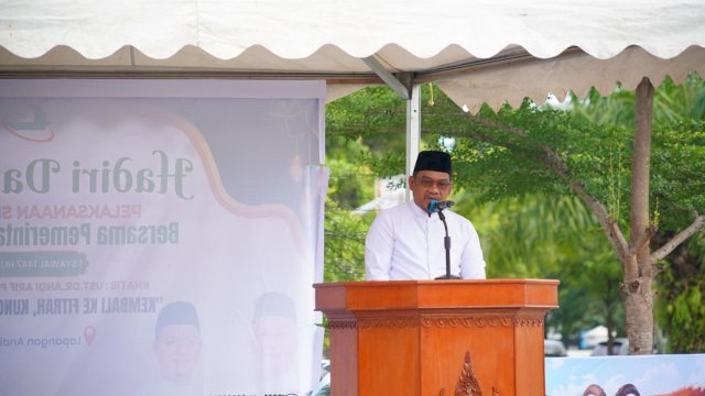Wakil Bupati Luwu Salat Idul Adha Bersama Warga Walenrang, Serukan Kepedulian Sosial