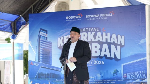 Festival Keberkahan Kurban Bosowa Peduli Resmi Dibuka, Appi: Jadi Inspirasi Kolaborasi Sosial