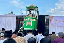 Salat Iduladha di Kompleks Kantor Bupati Bulukumba Berlangsung Khidmat, Khatib Tekankan Ciri Alumni Kurban