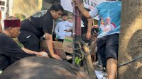 Gandi Rusdi Keliling Sulsel, Salurkan Daging Kurban Sekaligus Konsolidasi Kader PSI
