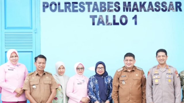 Wali Kota dan Kapolrestabes Makassar Resmikan SPPG Tallo 1, Layani 10 Sekolah
