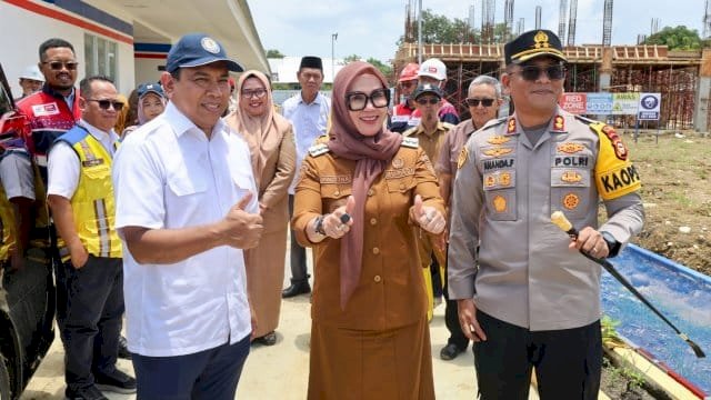 Dampingi Menko, Bupati Barru Tinjau Lokasi Pembangunan Sekolah Rakyat