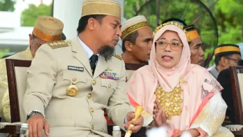 Yeni Rahman Hadiri Upacara Hardiknas Sulsel 2026, Dorong Penguatan Kurikulum dan Fasilitas Sekolah