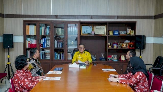 Wabup Barru Terima KUI Unhas, Bahas Program Homestay Mahasiswa Internasional di Desa Wisata