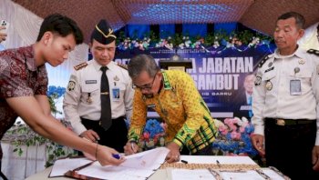 Pj Sekda Barru Hadiri Sertijab Kepala Rutan, Tekankan Lanjutan Sinergi dan Kinerja