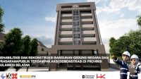 Skema Pembangunan Gedung Utama DPRD Sulsel Berubah, Direncanakan Dibangun 7 Lantai