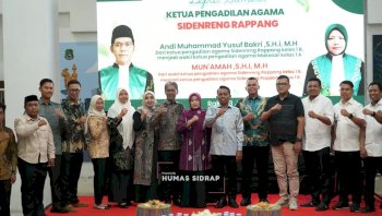 Lepas Sambut Ketua PA Sidrap, Bupati Tekankan Pentingnya Sinergi Lintas Lembaga