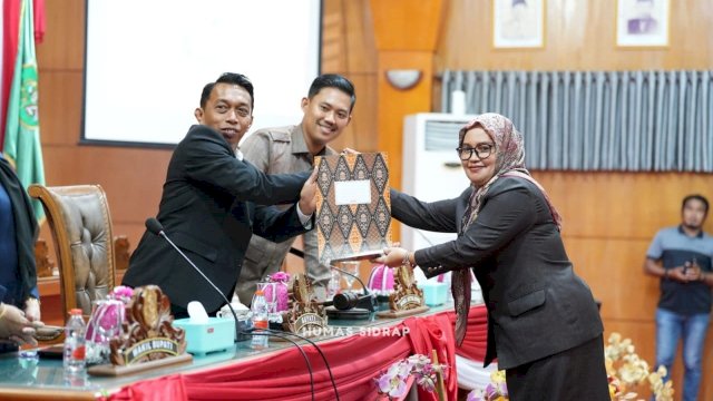DPRD dan Pemkab Sidrap Lanjutkan Pembahasan Empat Ranperda