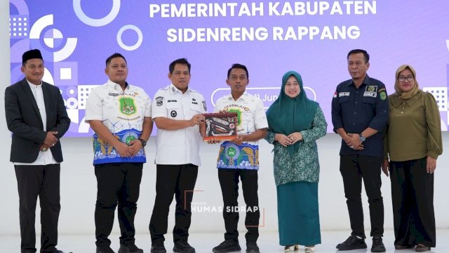 Puluhan Warga Desa Batuah Kukar Studi Ketahanan Pangan di Sidrap, Disambut Bupati Syaharuddin