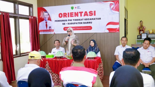 PMI Barru Perkuat Kapasitas Pengurus Kecamatan, Bupati Tekankan Peran Kemanusiaan
