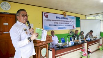 Pemkab Barru dan Kodim 1405/Parepare Sosialisasikan Pembangunan Yonif TP, Warga Dilibatkan Bahas Lahan