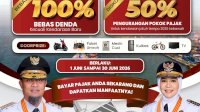 Pemprov Sulsel Hapus Denda Pajak Kendaraan 100 Persen