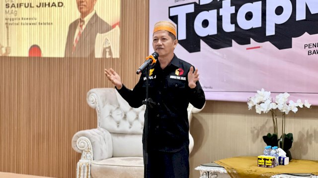 Bawaslu Sulsel Dorong Generasi Muda Aktif Awasi Pemilu, Saiful Jihad Soroti Ancaman Politik Uang Digital
