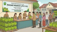 Atasi Kelangkaan Gas Melon, Pemkab Luwu Salurkan Ribuan Tabung LPG 3 Kg Lewat Pasar Murah