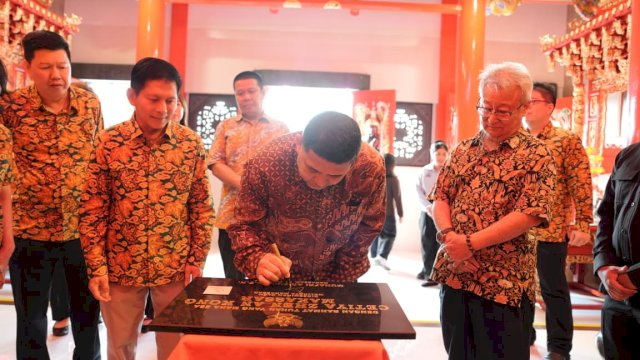 Walikota Makassar resmikan Cetia Zhen An Kong &ldquo;Sam Ong Hu&rdquo;