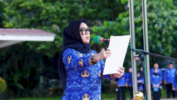 Pimpin Upacara HKN, Bupati Barru: Akan Ada Evaluasi Kinerja