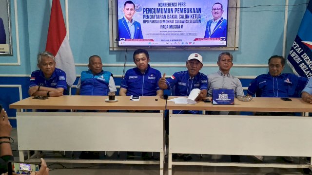 Demokrat Buka Penjaringan Ketua DPD Sulsel, Bakal Calon Wajib Kantongi 7 Dukungan
