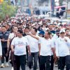 Gubernur Sulsel Lepas Ribuan Peserta Jalan Sehat Anti Mager, Ajak Warga Toraja Utara Budayakan Hidup Sehat