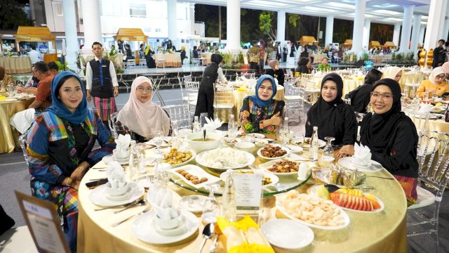Malam Ramah Tamah HKG PKK Nasional dan HUT Dekranas, Melinda Aksa Perkuat Silaturahmi Antar Daerah