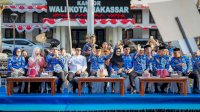 Gubernur Sulsel Sambut 117 Kontingen MTQ VIII KORPRI Nasional dalam Pawai Ta&rsquo;aruf
