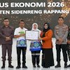 Bupati Sidrap Jadi Responden Sensus Ekonomi 2026, Ajak Warga Beri Data Akurat