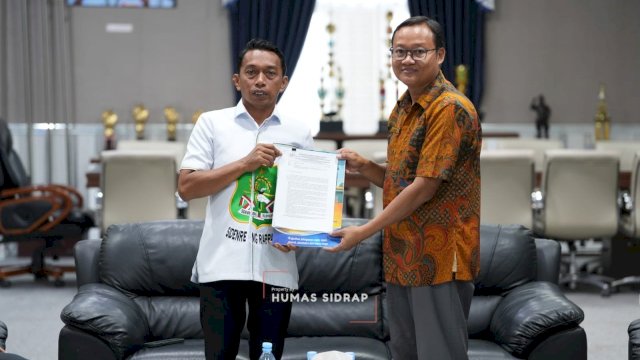 Bersama KPPN Bupati Sidrap Bahas Penguatan TKD dan DAK