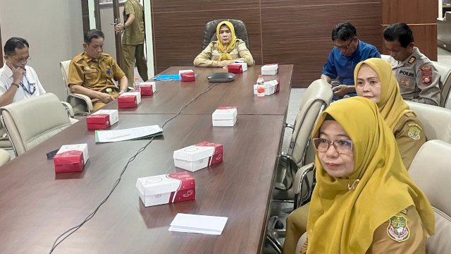 Wakil Bupati Sidrap Hadiri Rapat Pengendali Inflasi