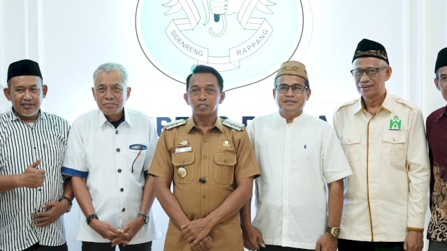 Bupati Sidrap Syaharuddin Alrif Terima Panitia Silatnas Banom DDI, Siap Hadir dan Jadi Pemateri