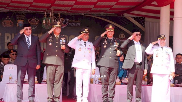 Peringatan Hari Bhayangkara ke-80 di Sidrap Perkuat Peran Polri untuk Masyarakat