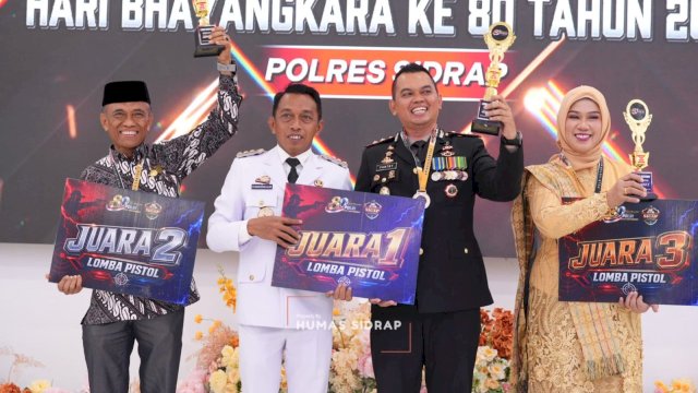 Apresiasi Kinerja Polres, Bupati Syaharuddin: Stabilitas Keamanan Kunci Pertumbuhan Ekonomi Sidrap