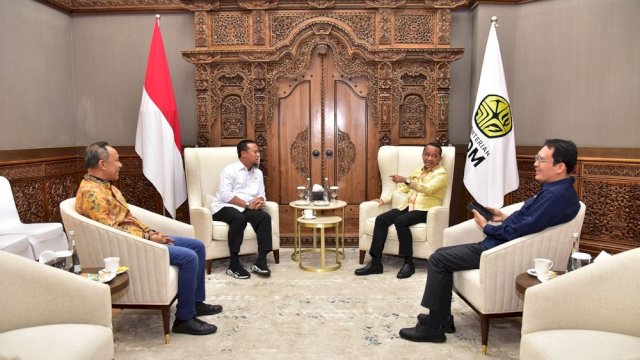 Gubernur Sulsel Temui Menteri ESDM, Dorong Listrik Desa dan Storage BBM untuk Wilayah Kepulauan