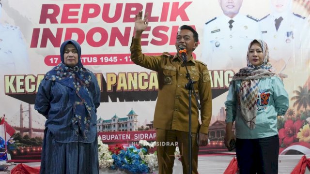 Malam Kesenian Panca Lautang Tutup HUT ke-81 RI, Syaharuddin: Kekompakan Jadi Modal Bangun Daerah