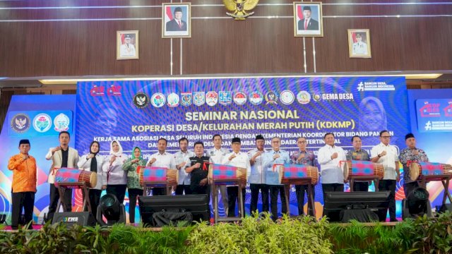 Seminar Nasional di Sulsel Perkuat Tata Kelola Koperasi Desa Merah Putih, Dukung Kedaulatan Ekonomi Rakyat