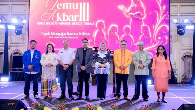 TEBAR III Guru Sekolah Minggu Gereja Toraja Digelar, Fatmawati Rusdi: Karakter Anak Harus Diperkuat Sejak Dini