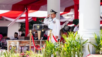 Merah Putih Berkibar di HUT ke-81 RI, Andi Sudirman Serukan Kedaulatan Pangan Menuju Indonesia Emas 2045