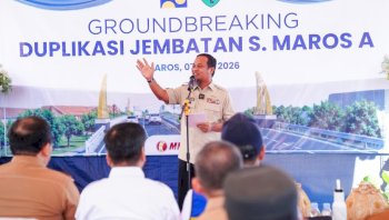 Gubernur Sulsel Groundbreaking MYP Paket 6, Tangani 20 Ruas Jalan di Sembilan Daerah