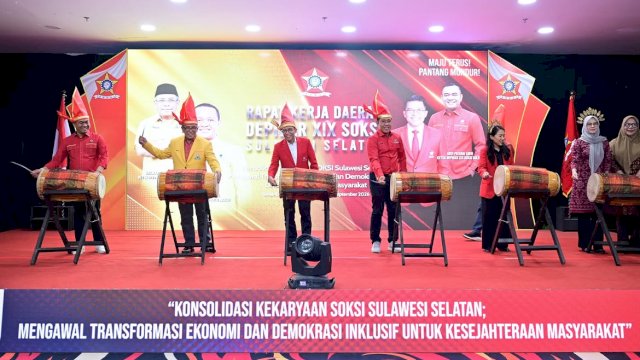SOKSI Sulsel Siapkan Mesin Organisasi Kawal Golkar Hadapi Pemilu Mendatang