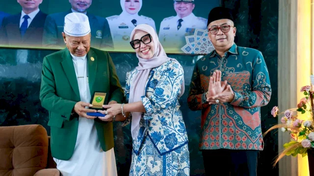 Bupati Barru Tegaskan Dukungan Pengembangan DDI Mangkoso di Halal Bihalal Terpadu