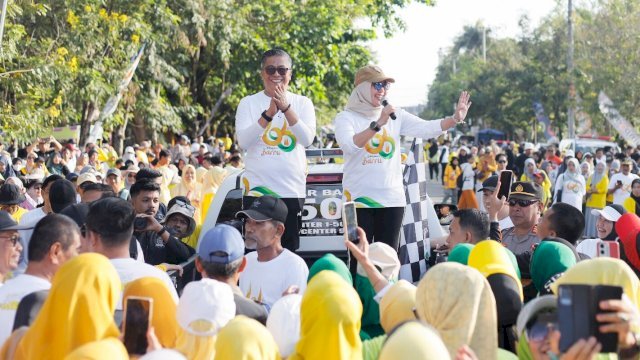 5.333 Warga Ikut Jalan Santai Hari Jadi Barru ke-66