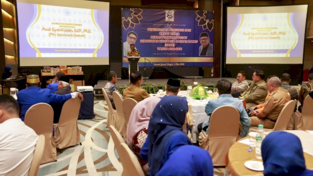 Plh Sekda Barru Hadiri Pengukuhan DPP KKDB